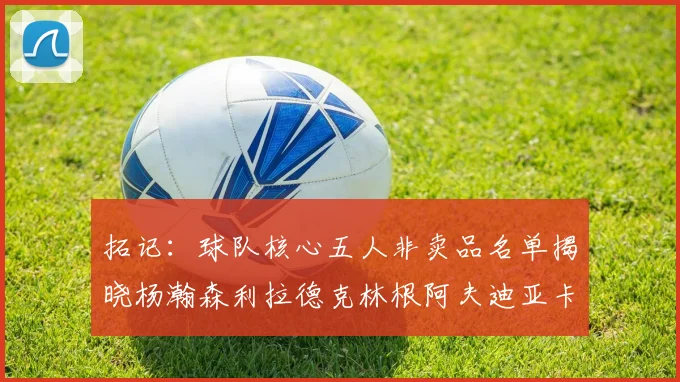 拓记：球队核心五人非卖品名单揭晓杨瀚森利拉德克林根阿夫迪亚卡马拉成未来基石